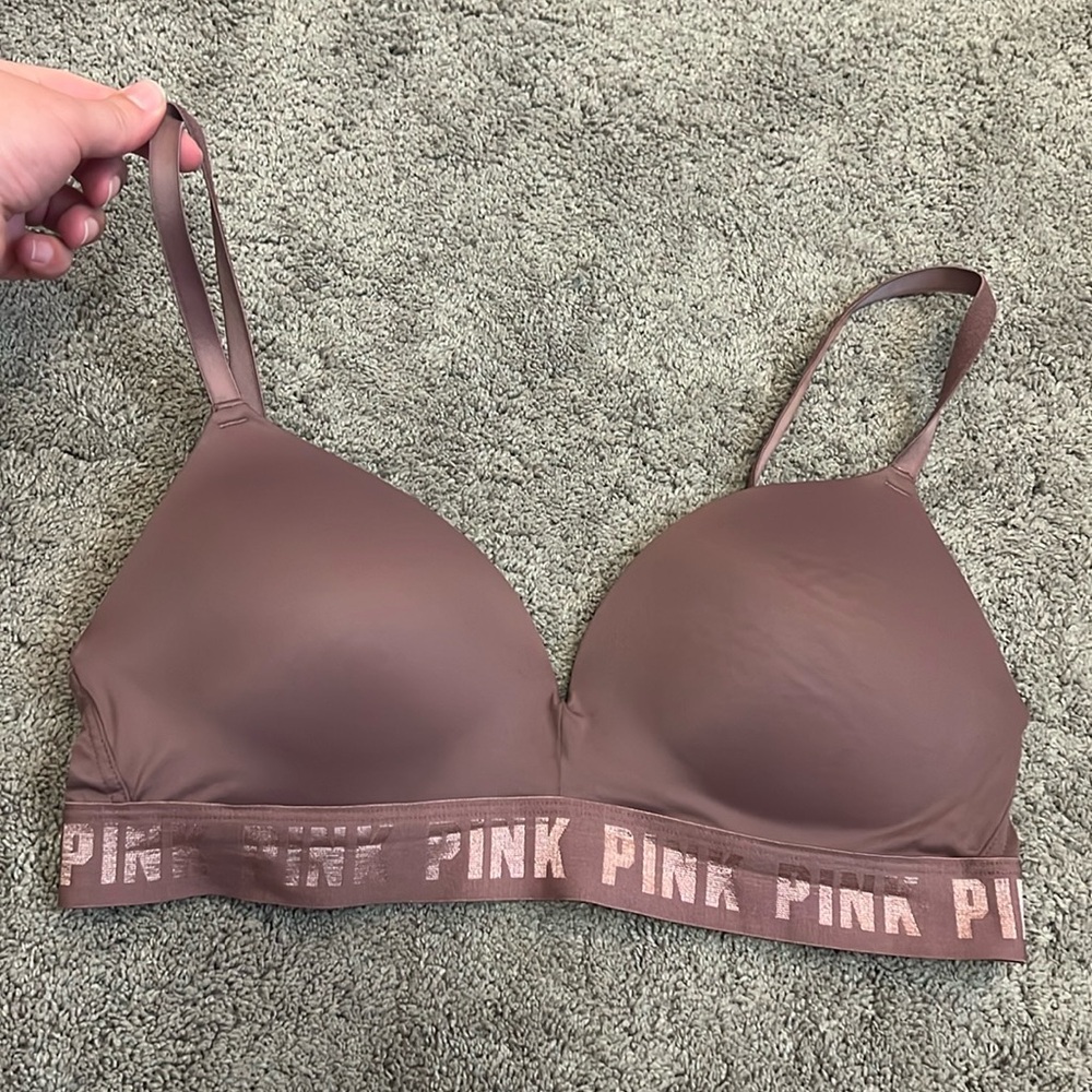 PINK • Victoria Secret • mauve bra